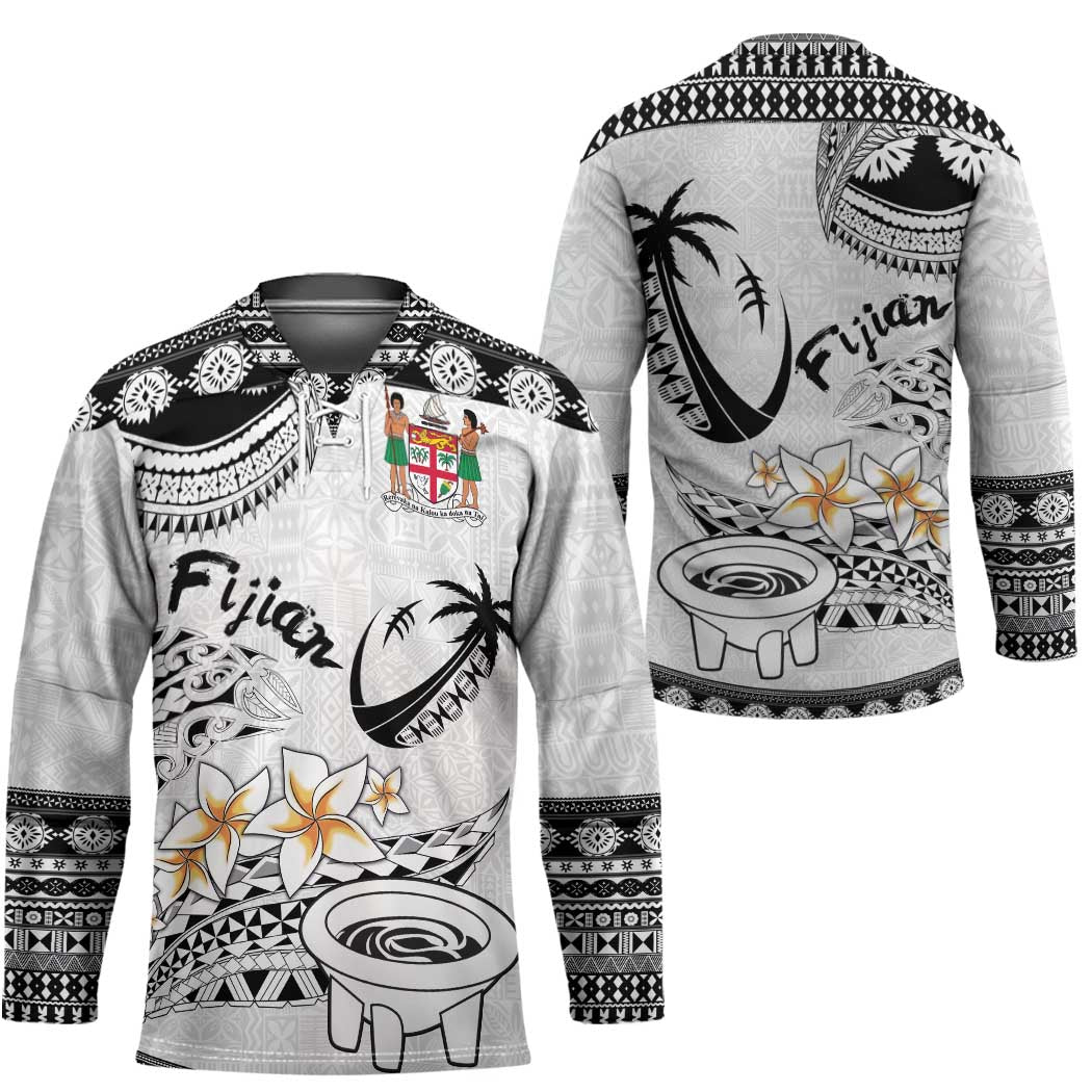 Fijian Traditional Culture Hockey Jersey Tapa Tribal Tattoos - Polynesian Pride
