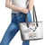 Fijian Traditional Culture Leather Tote Bag Tapa Tribal Tattoos - Polynesian Pride