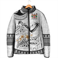 Fijian Traditional Culture Padded Jacket Tapa Tribal Tattoos - Polynesian Pride
