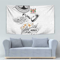 Fijian Traditional Culture Tapestry Tapa Tribal Tattoos LT03 - Polynesian Pride
