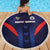Rugby Samoa Beach Blanket Siva Tau Spirit Sporty Vibes - Polynesian Pride