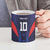 Custom Rugby Samoa Ceramic Mug Siva Tau Spirit Sporty Vibes - Polynesian Pride