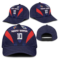 Custom Rugby Samoa Classic Cap Siva Tau Spirit Sporty Vibes - Polynesian Pride