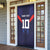Custom Rugby Samoa Door Cover Siva Tau Spirit Sporty Vibes - Polynesian Pride