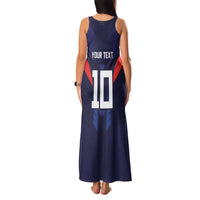 Custom Rugby Samoa Family Matching Tank Maxi Dress and Hawaiian Shirt Siva Tau Spirit Sporty Vibes LT03 - Polynesian Pride