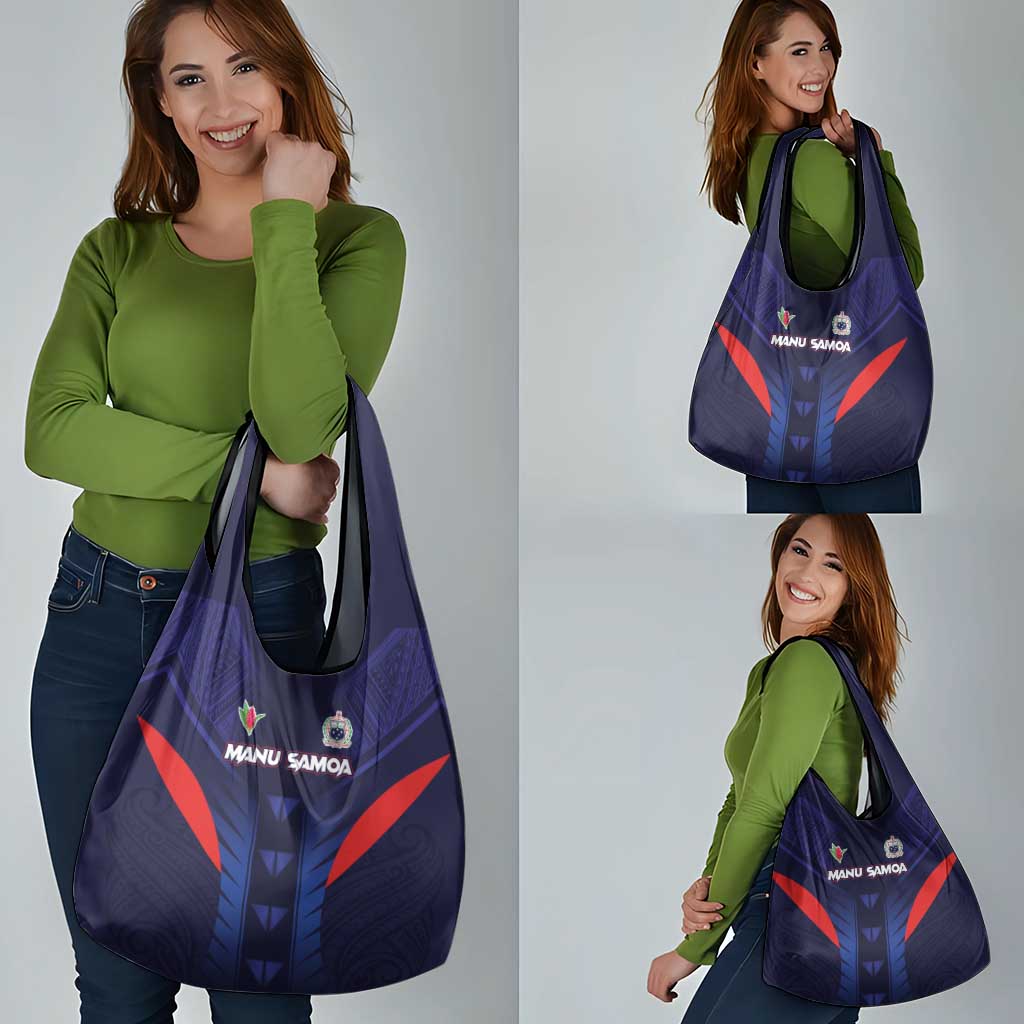 Rugby Samoa Grocery Bag Siva Tau Spirit Sporty Vibes - Polynesian Pride