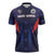 Custom Rugby Samoa Zipper Polo Shirt Siva Tau Spirit Sporty Vibes - Polynesian Pride