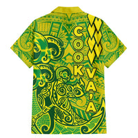 Cook Islands Va'a Polynesian Art Tattoo Family Matching Mermaid Dress and Hawaiian Shirt National Color LT03 - Polynesian Pride