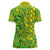 Cook Islands Vaa Polynesian Art Tattoo Women Polo Shirt National Color