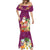 Hawaii Honu Mele Kalikimaka Mermaid Dress Santa Tropical Flower Aloha Summer Pink Version LT03 - Polynesian Pride
