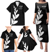 Personalised New Zealand Canoeing Special Jersey Family Matching Puletasi and Hawaiian Shirt LT03 - Polynesian Pride