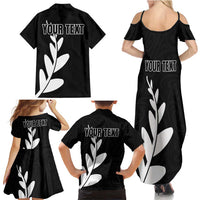 Personalised New Zealand Canoeing Special Jersey Family Matching Summer Maxi Dress and Hawaiian Shirt LT03 - Polynesian Pride