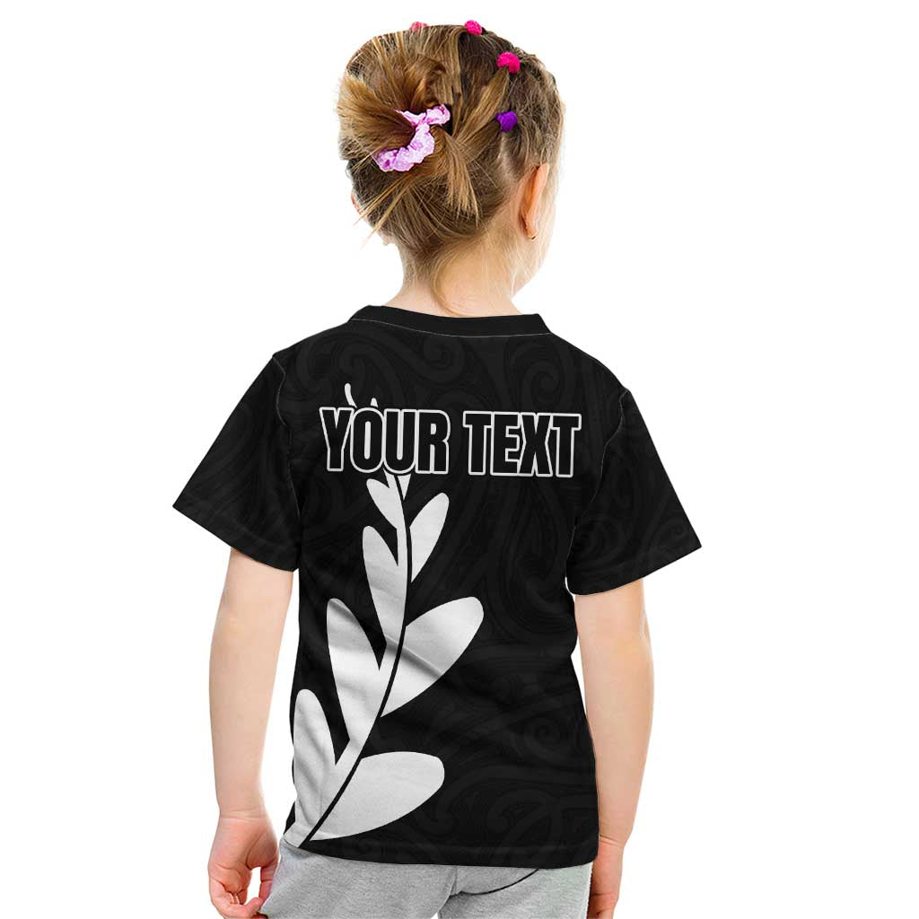 Personalised New Zealand Canoeing Special Jersey Kid T Shirt LT03 - Polynesian Pride