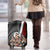 New Zealand Te Matatini Luggage Cover Kapa Haka and Silver Fern - Maori Art Pattern