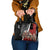 New Zealand Te Matatini Shoulder Handbag Kapa Haka and Silver Fern - Maori Art Pattern