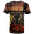 New Zealand and Australia ANZAC Day T Shirt Kiwi Bird and Kangaroo Soldier LT03 - Polynesian Pride
