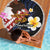 American Samoa Flag Day Beach Blanket Polynesian Tatau Art and Plumeria