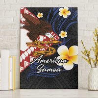 American Samoa Flag Day Canvas Wall Art Polynesian Tatau Art and Plumeria