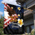 American Samoa Flag Day Garden Flag Polynesian Tatau Art and Plumeria