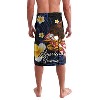 American Samoa Flag Day Lavalava Polynesian Tatau Art and Plumeria