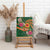Manuʻa Islands Canvas Wall Art Polynesian Art Tattoo Style and Tropical Plants