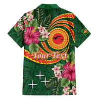 Personalised Manuʻa Islands Family Matching Summer Maxi Dress and Hawaiian Shirt Polynesian Art Tattoo Style and Tropical Plants LT03 - Polynesian Pride