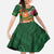 Manuʻa Islands Family Matching Tank Maxi Dress and Hawaiian Shirt Polynesian Art Tattoo Style and Tropical Plants