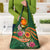 Manuʻa Islands Grocery Bag Polynesian Art Tattoo Style and Tropical Plants