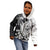 Hafa Adai Guam Kid Hoodie Polynesian Palm Tree Tattoo Hibiscus and Plumeria Art