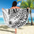 Guam-Land of the Chamorro Beach Blanket Polynesian Tattoo Style Hibiscus and Plumeria Art