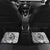 Guam-Land of the Chamorro Car Mats Polynesian Tattoo Style Hibiscus and Plumeria Art