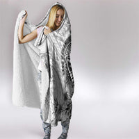 Guam-Land of the Chamorro Hooded Blanket Polynesian Tattoo Style Hibiscus and Plumeria Art LT03 - Polynesian Pride