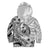 Guam-Land of the Chamorro Kid Hoodie Polynesian Tattoo Style Hibiscus and Plumeria Art