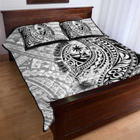 Guam-Land of the Chamorro Quilt Bed Set Polynesian Tattoo Style Hibiscus and Plumeria Art