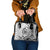 Guam-Land of the Chamorro Shoulder Handbag Polynesian Tattoo Style Hibiscus and Plumeria Art