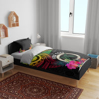 Vanuatu 44th Anniversary Bedding Set Boars Tusk Tugeta Yumi Selebretem Indipendens Dei