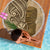 Hawaii Kanaloa Tiki Beach Blanket Polynesian Tattoo and Tapa Pattern