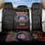 American Samoa Fautasi Back Car Seat Cover Pago Pago Aeto and Iseula o le Moana of Fagatogo Black Color - Polynesian Pride