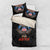 American Samoa Fautasi Bedding Set Pago Pago Aeto and Iseula o le Moana of Fagatogo Black Color - Polynesian Pride