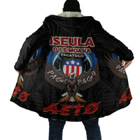 American Samoa Fautasi Cloak Pago Pago Aeto and Iseula o le Moana of Fagatogo Black Color LT03 - Polynesian Pride