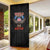 American Samoa Fautasi Door Cover Pago Pago Aeto and Iseula o le Moana of Fagatogo Black Color - Polynesian Pride
