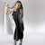 American Samoa Fautasi Hooded Blanket Pago Pago Aeto and Iseula o le Moana of Fagatogo Black Color - Polynesian Pride