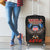 American Samoa Fautasi Luggage Cover Pago Pago Aeto and Iseula o le Moana of Fagatogo Black Color - Polynesian Pride