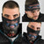American Samoa Fautasi Neck Gaiter Pago Pago Aeto and Iseula o le Moana of Fagatogo Black Color - Polynesian Pride