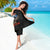 American Samoa Fautasi Sarong Pago Pago Aeto and Iseula o le Moana of Fagatogo Black Color - Polynesian Pride