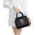 American Samoa Fautasi Shoulder Handbag Pago Pago Aeto and Iseula o le Moana of Fagatogo Black Color - Polynesian Pride