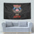 American Samoa Fautasi Tapestry Pago Pago Aeto and Iseula o le Moana of Fagatogo Black Color - Polynesian Pride