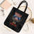 American Samoa Fautasi Tote Bag Pago Pago Aeto and Iseula o le Moana of Fagatogo Black Color - Polynesian Pride