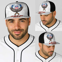 American Samoa Fautasi Baseball Net Cap Pago Pago Aeto and Iseula o le Moana of Fagatogo White Color LT03 - Polynesian Pride