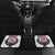 American Samoa Fautasi Car Mats Pago Pago Aeto and Iseula o le Moana of Fagatogo White Color - Polynesian Pride